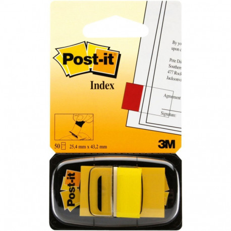 Järjehoidja 25x43mm POST-IT kollane