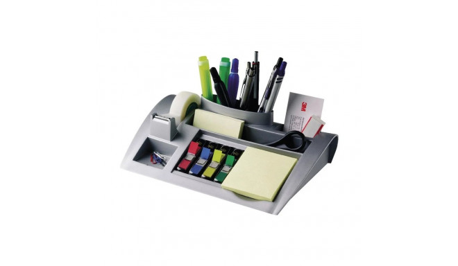 Post-it® Desk Organiser with Post-it® Notes and Index + Scotch® Magic™ Tape