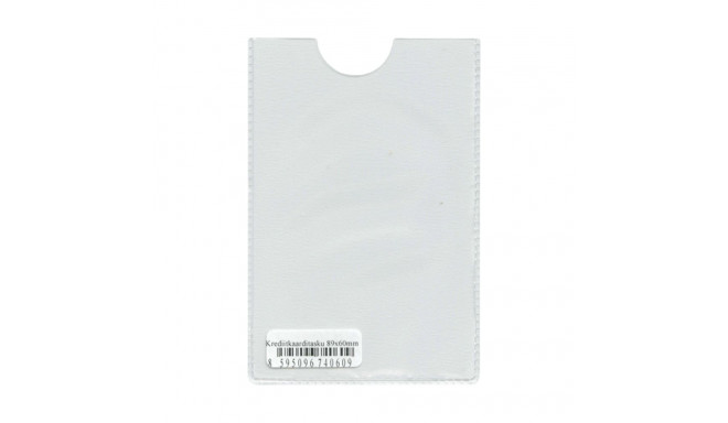 Plastic pocket/document pocket student ticket pocket 65x95mm