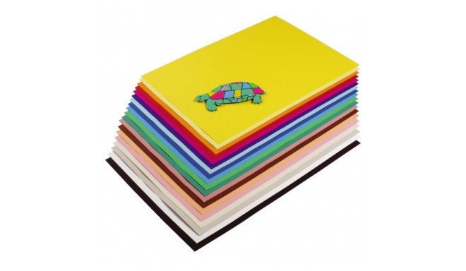 Käsitöökartong A4 220g, 100 lehte, punane