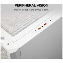 COUGAR | MX600 White | PC Case | Mid Tower / Mesh Front Panel / 3 x 140mm + 1 x 120mm Fans / Transpa