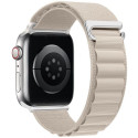 Kellarihm Trendybay Apple Watch 38/40/41mm, nailon, valge