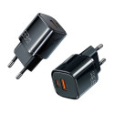 Charger Mcdodo Nano GaN CH-0151, USB + USB-C, 33W (black)