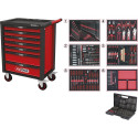 598 parts cart with tools KS TOOLS Racing line