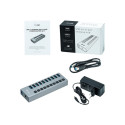 i-Tec USB hub 10-port 48W