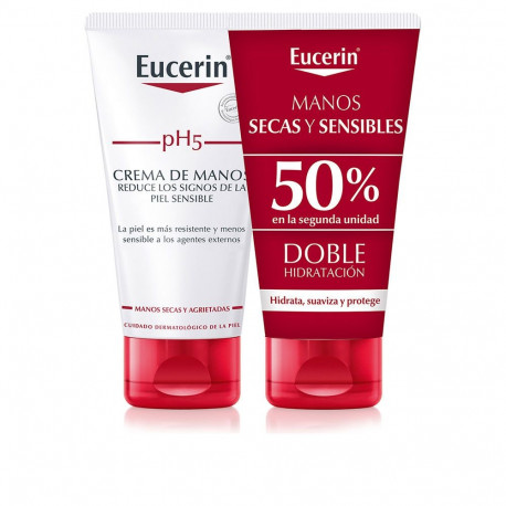 EUCERIN PH5 CREMA DE MANOS LOTE 2 x 75 ml