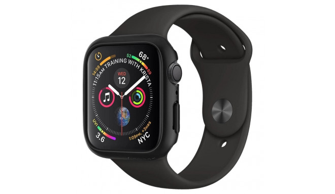 Spigen Thin Fit Case for Apple Watch 4/5/6/SE (44mm) - Black