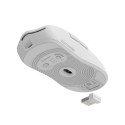 Zircon 500 | Wireless/Wired | Gaming Mouse | 2.4 GHz, Bluetooth, USB | White