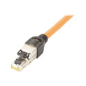 Digitus | CAT 6A Field Termination Plug, STP with dust cap, Bend relief | DN-93631