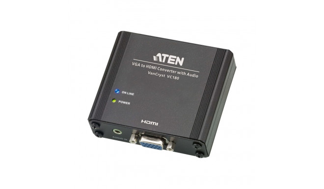 Aten VGA/Audio to HDMI Converter | VC180-AT-G