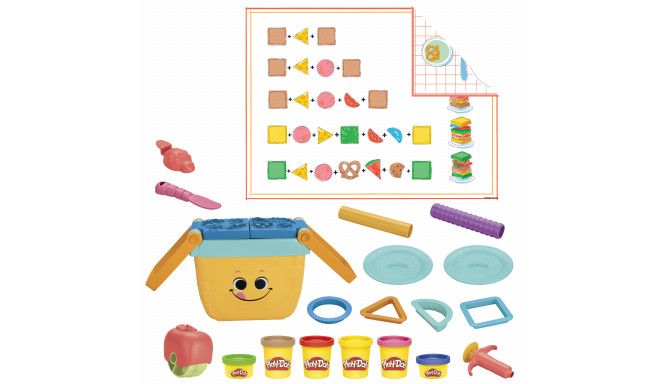 PLAY-DOH Picnic Shapes Starter Set -muovailuvahasetti