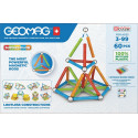 Geomag Supercolor Panels Recycled -magneettirakennussarja, 60 osaa