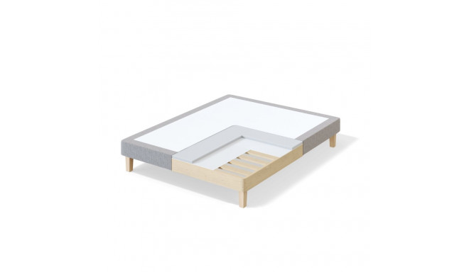 RED BED FRAME 140x200x15