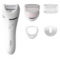 Philips Satinelle Advanced Wet & Dry epilator BRE710/00 For legs and body, Cordless, 5 accessories