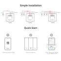 Sonoff Smart 1-kanaliline Wi-Fi seinalüliti must (M5-1C-86)