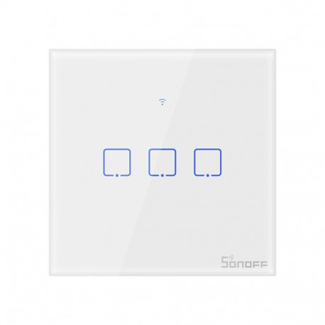 Smart Switch WiFi Sonoff T0 EU TX (3-kanaliline)