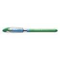 Ballpoint pen, 0,5 mm, cap, SCHNEIDER "Slider M", green