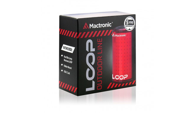 Mactronic LOOP Rear bicycle light