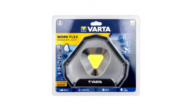 Varta Work flex stadium light 18647 work lamp