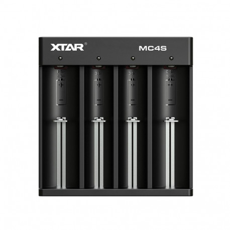 Battery Charger - Xtar MC4S 4-Bay Li-ion/NiMH 5V Input 4.2V Output 1A Black