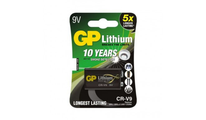 GP 9V CR-V9 6f22 batteries 1 pc.