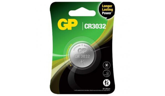 GP CR3032 batteries 1 pc.
