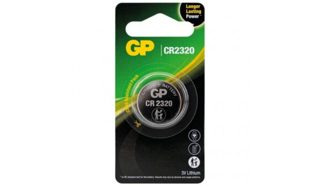 GP CR2320 batteries 1 pc.