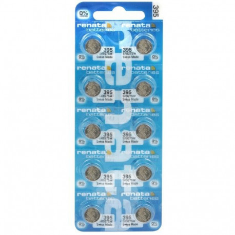 Batteries Renata 395 (SR927SW) 10 pcs.