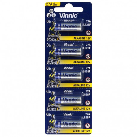 Vinnic 27A L828 batteries 5 pcs.