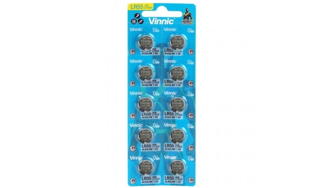 Vinnic G8 LR1121 batteries 10 pcs.