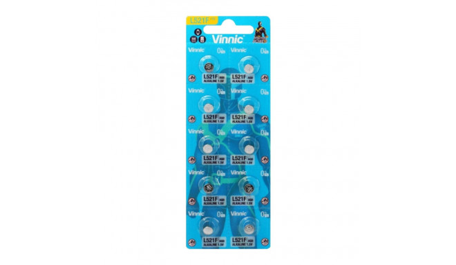 Vinnic G0 LR521 batteries 10 pcs.