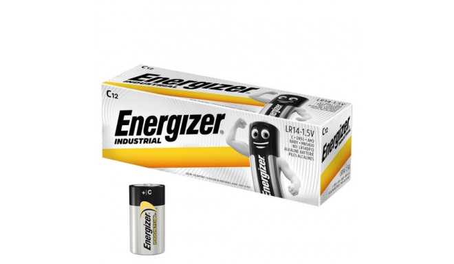 Energizer Industrial C Alkaline LR14 batteries 12 pcs.