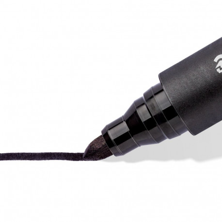 Marker permanentne Staedtler Lumocolor 352, must