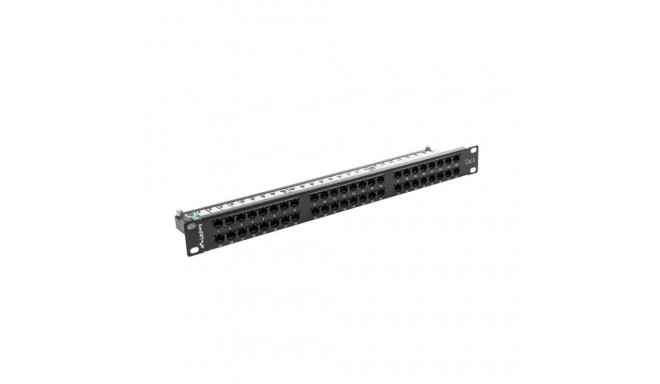 Lanberg PPU6-1048-B patch-paneel 1U