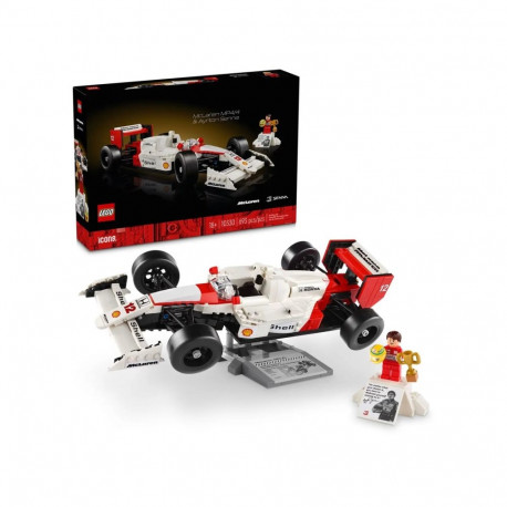 LEGO ICONS 10330 McLaren MP4/4 ja Ayrton Senna