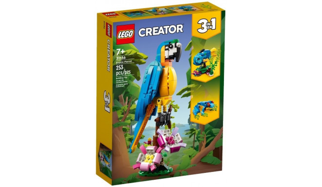 LEGO CREATOR 31136 EKSOOTILINE PAPAGOI