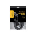 Cablexpert | Black | VGA (D-Sub) | VGA (D-Sub) | VGA to VGA | 1.8 m