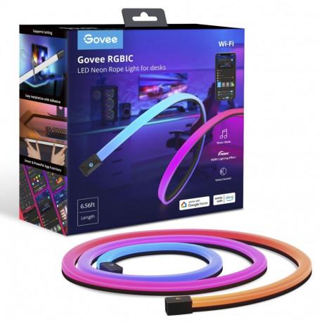 Govee Neon Rope Table LED Light -valgustuslint tööpinnale, 2 m