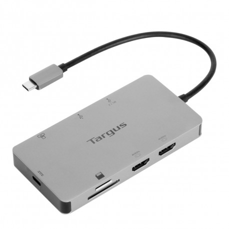 Targus USB-C-hub, 5 pordiga, kaardilugejad