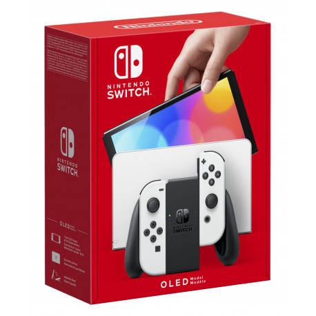 Nintendo Switch OLED mängukonsool, valge