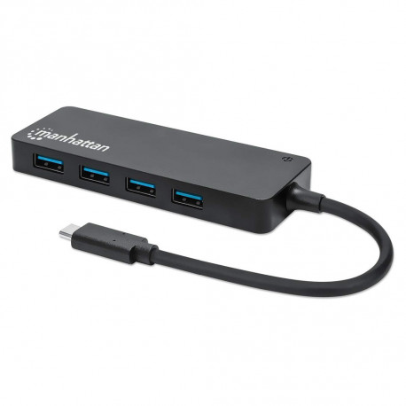 Manhattan USB-C-USB-A hubi, 4-portiline