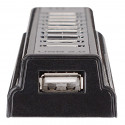 Manhattan Hi-Speed USB Desktop Hub 10-portin USB hubi