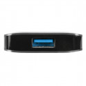 Targus USB-C 4-porttinen USB-A hub, harmaa