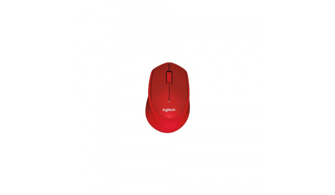 LOGITECH M330 Silent Plus Red - 2.4GHZ - EMEA