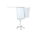 Flip chart easel "TEAM" - movable, with star base, 2 extension arms incl.