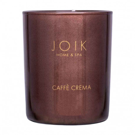 Scented candle JOIK Caffe crema in a glass cup 150g