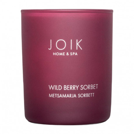 Scented candle JOIK Wildberry sorbet in a glass cup 150g