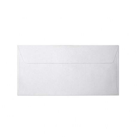 Envelope C65 DL 120g Millenium White Silver 10pcs