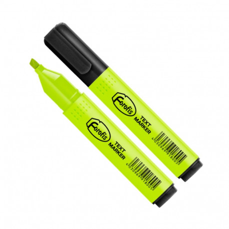 Text marker FOROFIS 1-3mm yellow