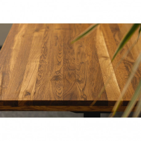 Lauaplaat elektrilisele töölauale 1400x800mmx40mm tamm - Golden Oak (käsitööplaat)